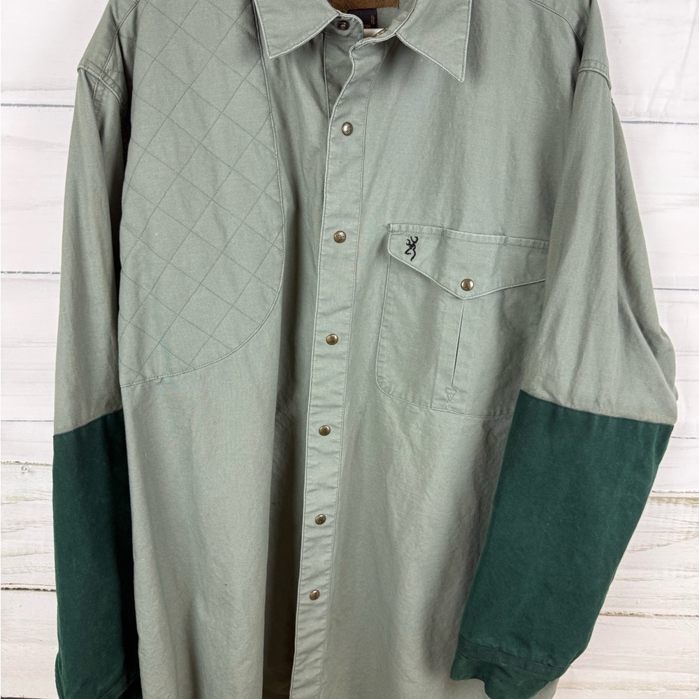 Browning Sage Green hunting Cotton Apparel